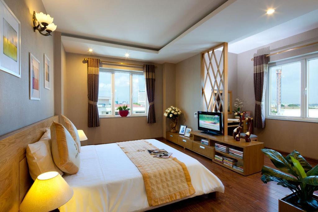 Trang Thanh Luxury Apartment Hai Phong Bagian luar foto