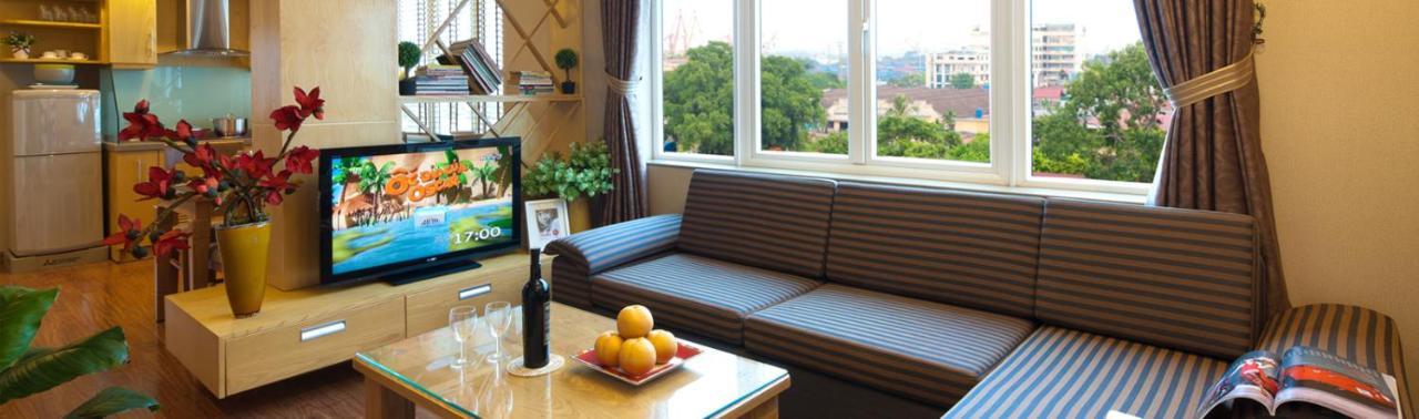 Trang Thanh Luxury Apartment Hai Phong Bagian luar foto